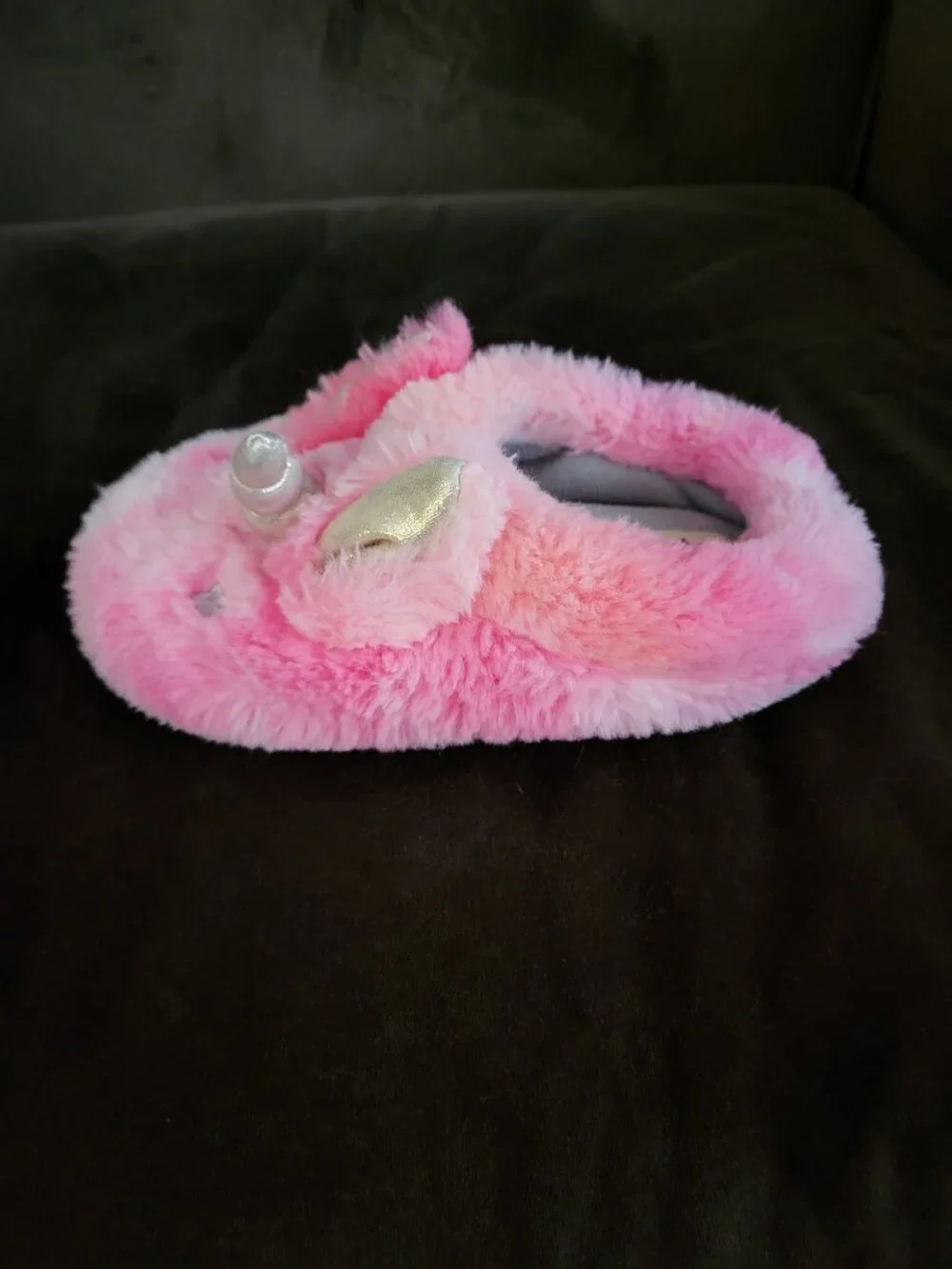dearfoams girls pink